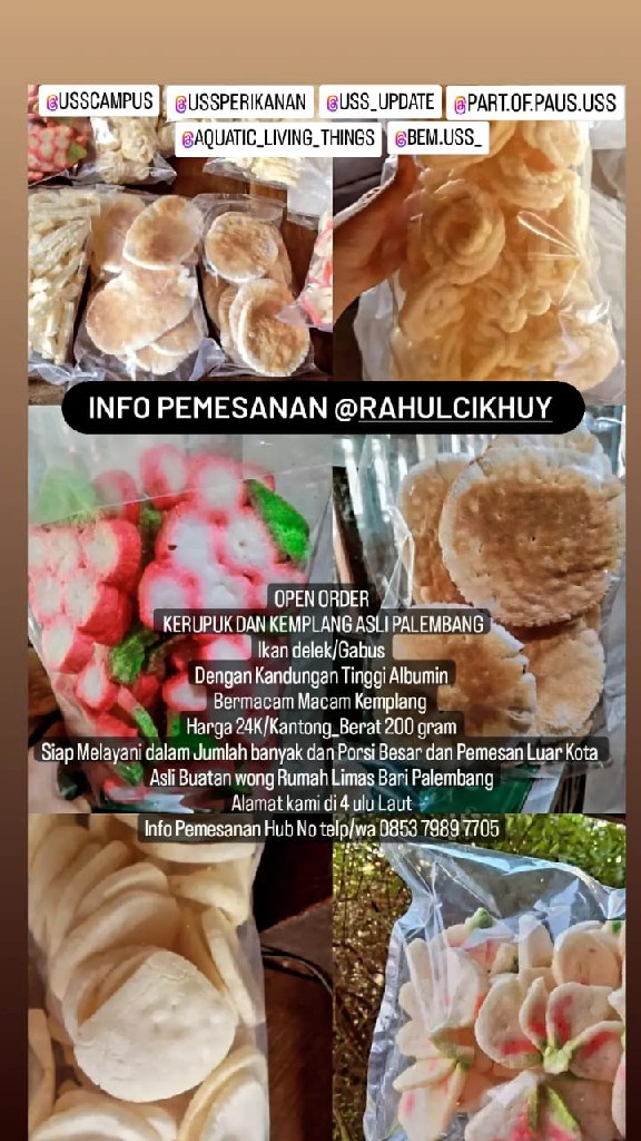 Berbagai Macam makanan khas palembang