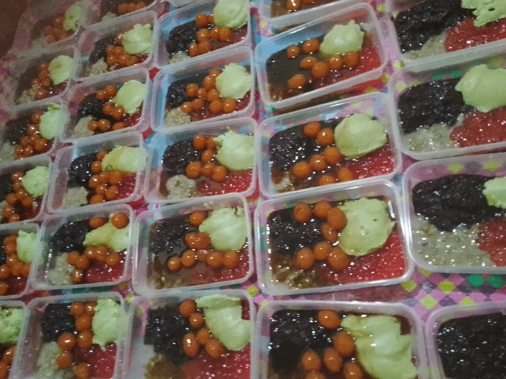 bubur candil 6 rupa ubi jalar