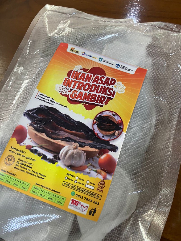 Ikan lele Asap Fungsional