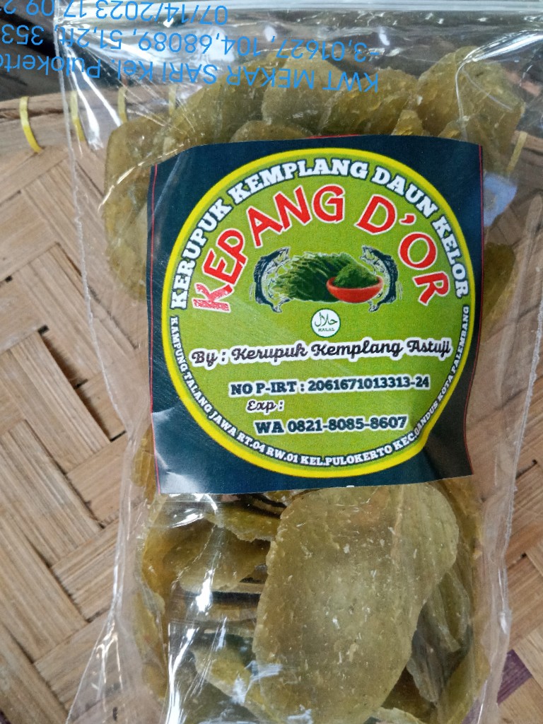 Kerupuk Kemplang Daun Kelor 