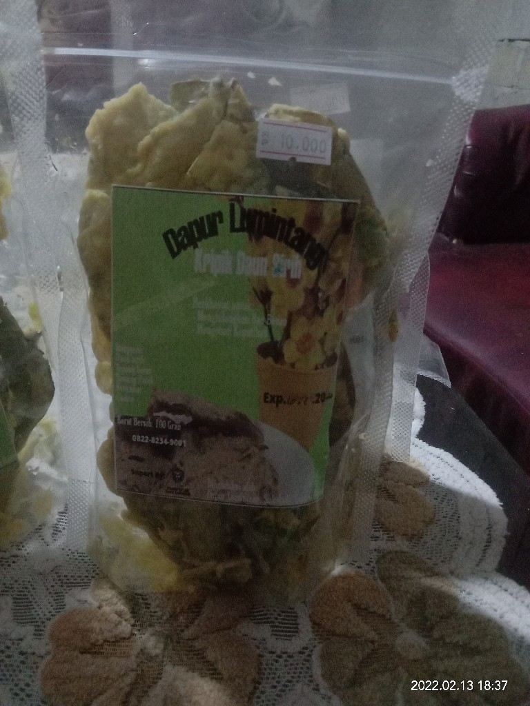 Keripik Daun sirih Dapoer lumintang